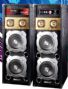 top pro dj amplifier speakers with led light dual